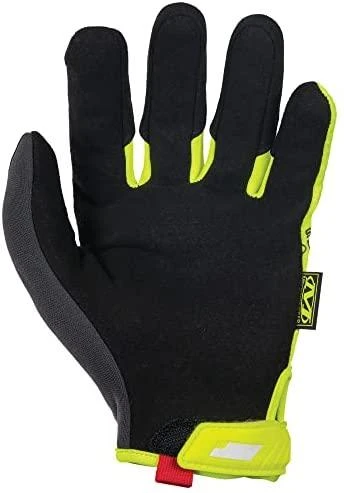 Mechanix Wear Pjūviams atsparios (5/D lygis delno srityje) apsauginės pirštinės Mechanix The Original® CR5 geltonos L dydis. Velcro, dirbtinė oda, TrekDry®, ryškios