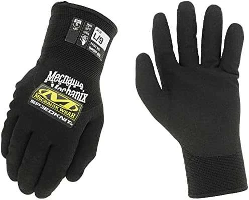 Juodos Mechanix SpeedKnit pirštinės, komplektas