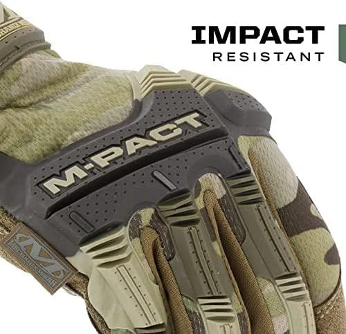Mechanix Wear Pirštinės Mechanix M-Pact® 78 Multicam® XXL dydis. Velcro, TrekDry®, dirbtinė oda, delno, krumplių, Armortex®, pirštų apsauga, D30® apsauga nuo vibracijos