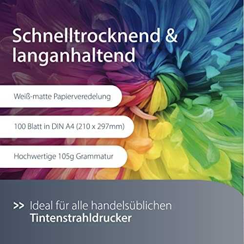 MediaRange MediaRange Fotopapier matt f. Tintenstrahldr. 105g 100 Blatt