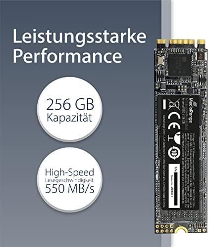Dysk SSD MediaRange 256GB M.2 2280 SATA III (MR1022)