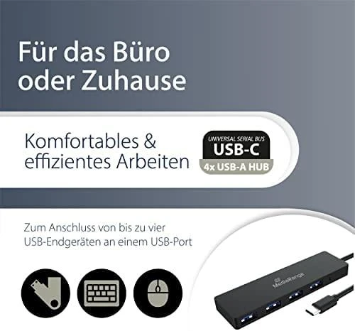 HUB USB MediaRange 4x USB-A 3.0 (MRCS508)