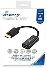 MediaRange HDMI į DisplayPort adapteris pakuotėje