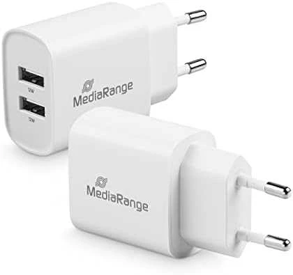 MediaRange dviejų prievadų USB įkroviklis