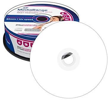 MEDIARANGE MR224 - 12x - CD-R - 120 mm - 700 MB - Cakebox - 25 vnt.
