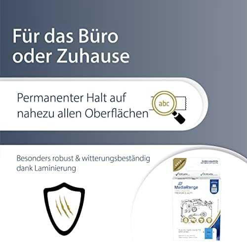 MediaRange MediaRange Schriftbandka. Brother TZ-531/TZe-531 12mm,8m sw
