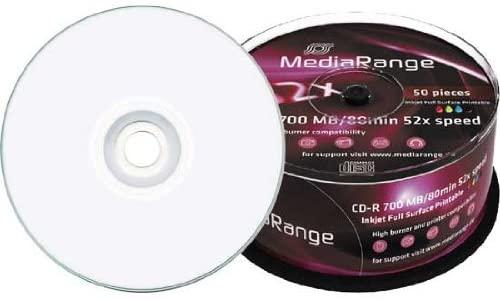 „MediaRange“ CD-R 700 MB 52x50 vnt (MR208)