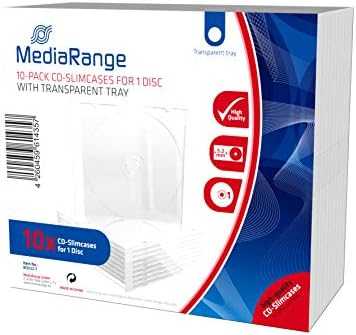 „MediaRange MediaRange BOX32-T“ CD dėklai, 1 disko dėklas, permatomas