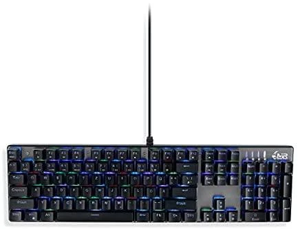 MediaRange MRGS101 klaviatūra Gaming USB QWERTZ Niemiecki Juodas, Sidabrinė