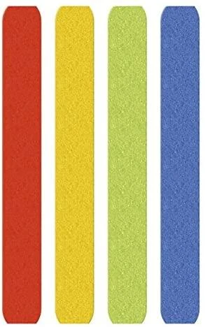 Organizer MediaRange MediaRange Klettbinder-Streifen 16x215mm farbig sortiert 5pc
