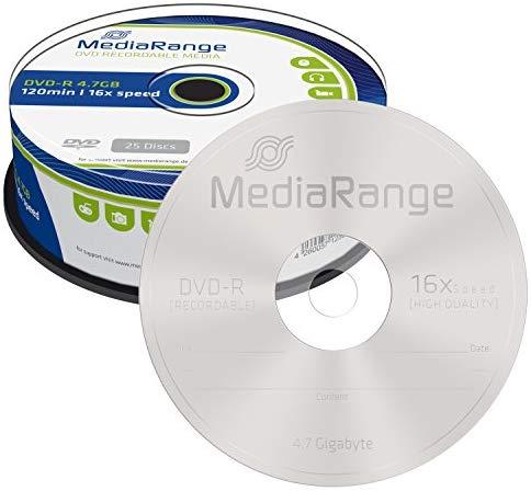 MediaRange DVD-R 4.7 GB 16x 25 vnt (MR403)
