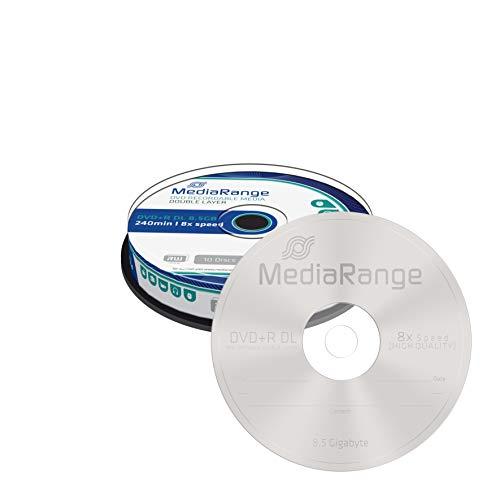 MediaRange DVD+R DL 8.5 GB 8x 10 vnt (MR466)