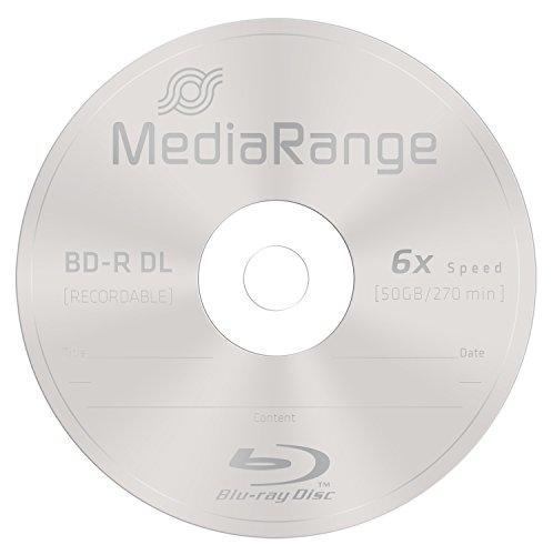 MediaRange BD-R DL 50 GB 6x10 vnt (MR507)