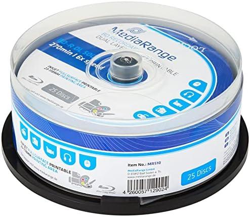 MEDIARANGE MR510 - 50 GB - BD-R DL - Cakebox - 25 vnt.