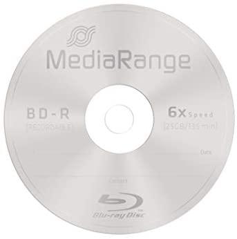MediaRange BD-R 25 GB 6x25 vnt (MR514)