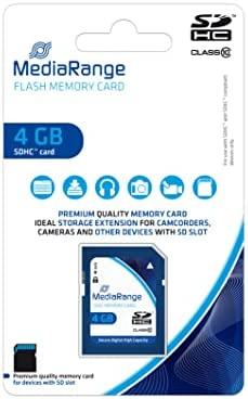 Atminties kortelė Karta MediaRange MR961 SDHC 4 GB, 10 klasė (MR961)
