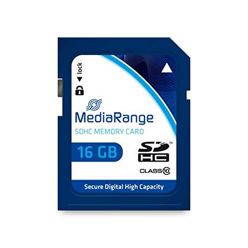 Atminties kortelė Karta MediaRange MR963 SDHC 16 GB Class 10 (MR963)