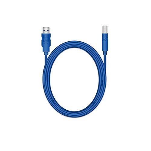 Kabelis USB MediaRange USB-A - USB-B 3 m Mėlyna (MRCS149)