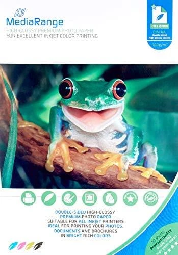 „MediaRange“ fotopopierius A4 formato spausdintuvui (MRINK108)