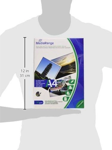 „MediaRange“ A4 formato spausdintuvo fotopopierius (MRINK111)