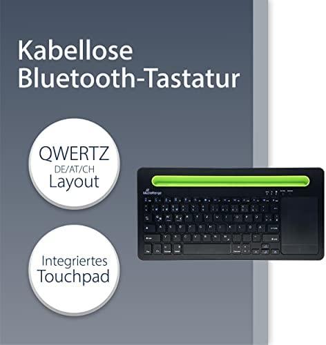 MediaRange Belaidė klaviatūra 78 Tasten Touchpad DE juodas