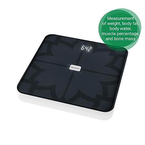 Medisana BS 450 Body Analysis Scale, Juodas