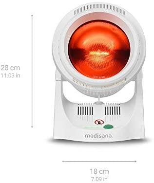Sieninis šviestuvas Medisana IR 850 infraraudonųjų spindulių lempa su 300W (AM) | Medisana