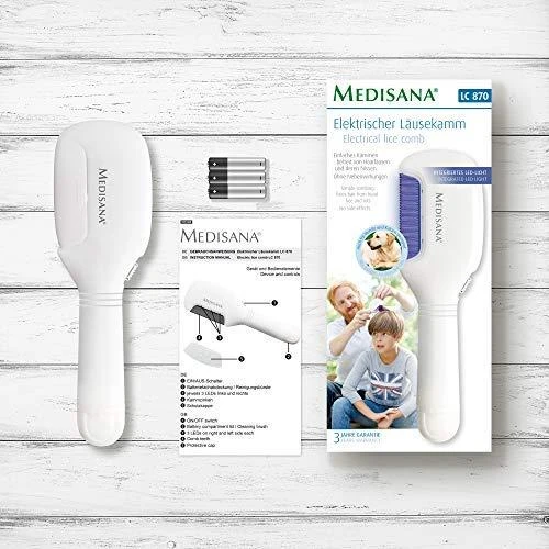 Medisana elektrinė utėlė Šukos su LED lempute LC 870