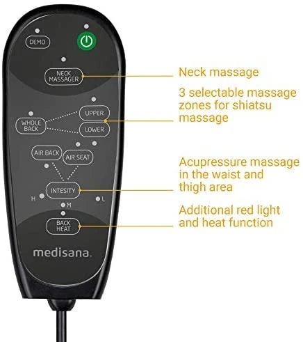 Masažinė sėdynė  Medisana MC 825 Shiatsu