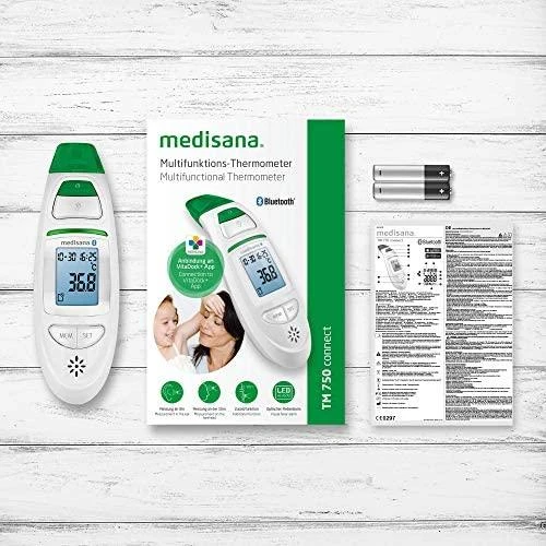 Infraraudonųjų spindulių daugiafunkcinis termometras Medisana TM 750