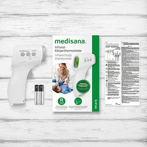 Bekontaktis infraraudonųjų spindulių termometras Medisana TM A79