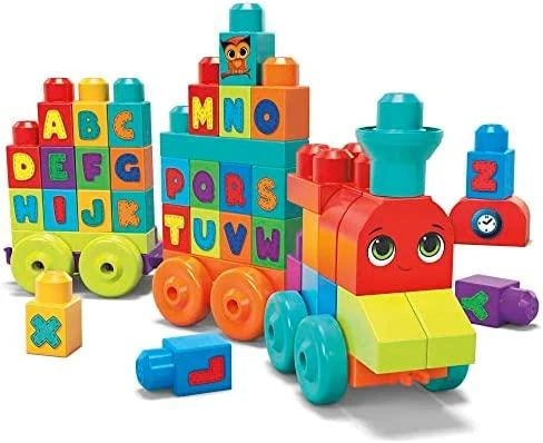 Žaislinis traukinys Mega Bloks DXH35 (60 detalių)