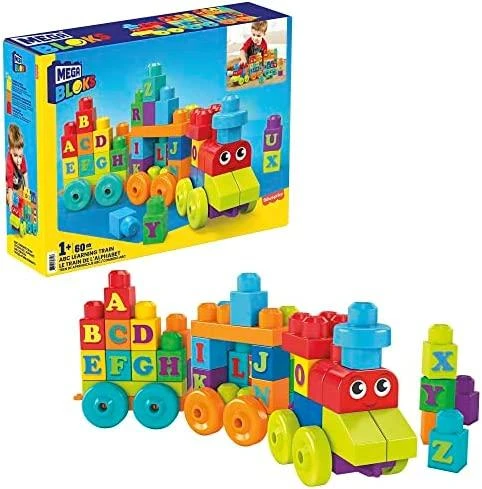 Žaislinis traukinys Mega Bloks DXH35 (60 detalių)