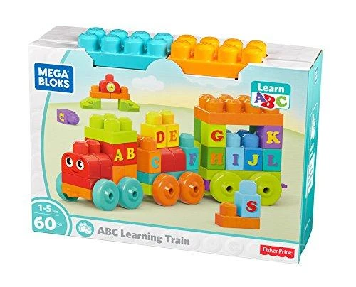 Žaislinis traukinys Mega Bloks DXH35 (60 detalių)