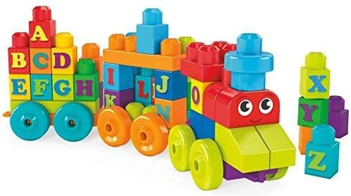 Žaislinis traukinys Mega Bloks DXH35 (60 detalių)