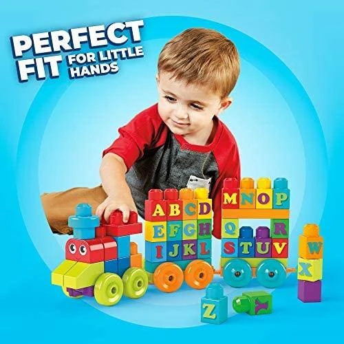 Žaislinis traukinys Mega Bloks DXH35 (60 detalių)