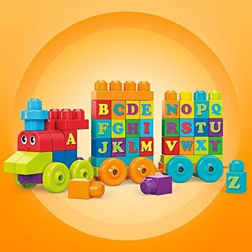 Žaislinis traukinys Mega Bloks DXH35 (60 detalių)