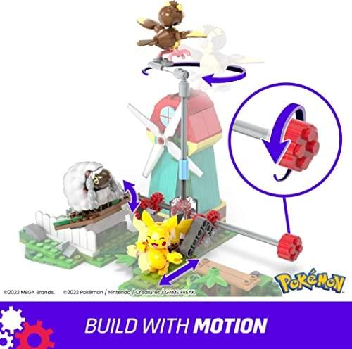 Mega Bloks „Mega Construx Pokemon“ rinkinys „Vėjuotas kaimas“