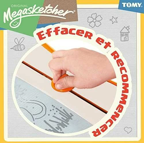 Tomy Tomy Nr aprašymas Megasketcher Classic piešimo lenta universalus