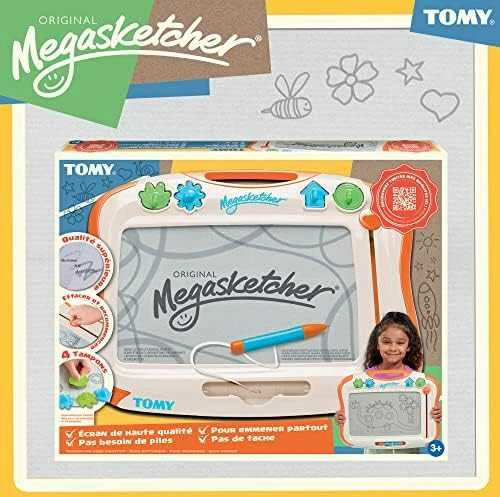 Tomy Tomy Nr aprašymas Megasketcher Classic piešimo lenta universalus