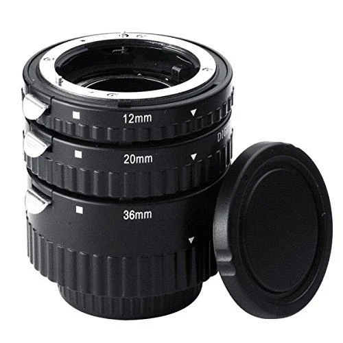 Objektyvas „MeiKe“ prailginimo žiedai, skirti „Nikon“ su AF ir ekspozicijos perkėlimu ECONO