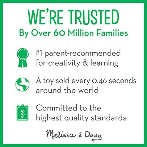 Melissa & Doug Rinkinys Mediniai antspaudai + Kreidelės Antspaudai 26 dizaino MelissaDoug rašalai
