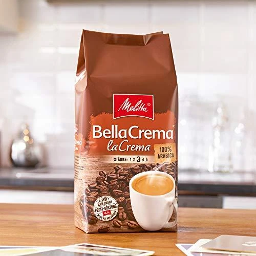 MELITTA BellaCrema LaCrema 1kg. Kavos pupelės