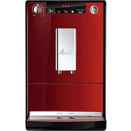 Kavos aparatas Melitta E950-104 Solo raudona espresso