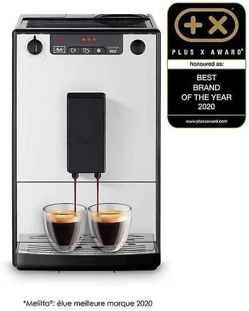 Melitta E950-103 Caffeo Solo Pilnai automatinis kavos aparatas, Sidabrinis