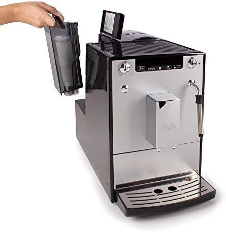 Kavos aparatas Melitta E953-102 Solo&Milk sidabro
