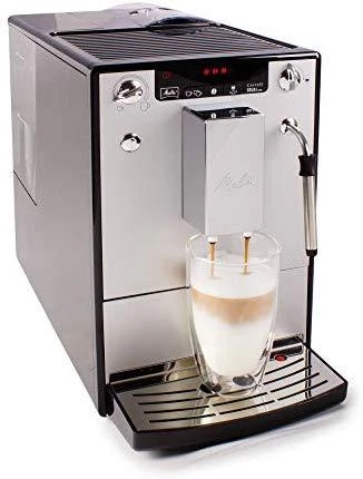 Kavos aparatas Melitta E953-102 Solo&Milk sidabro