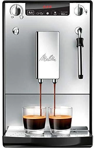 Kavos aparatas Melitta E953-102 Solo&Milk sidabro