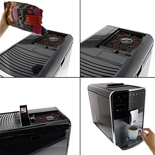 Kavos aparatas Melitta F83/0-101 automatinis, Sidabrinės spalvos