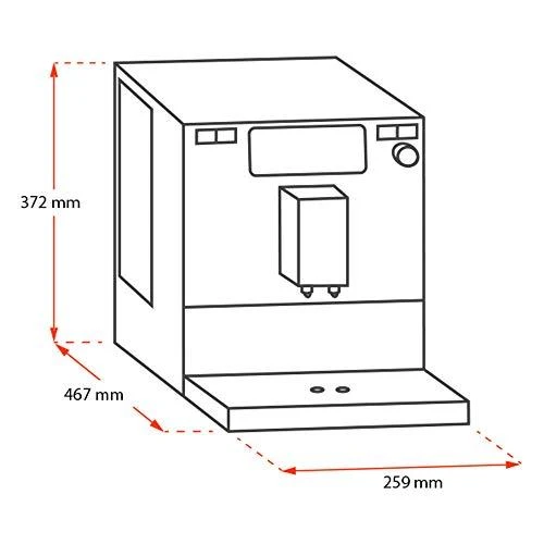 Kavos aparatas Melitta F85/0-101 Barista TS SMART sidab